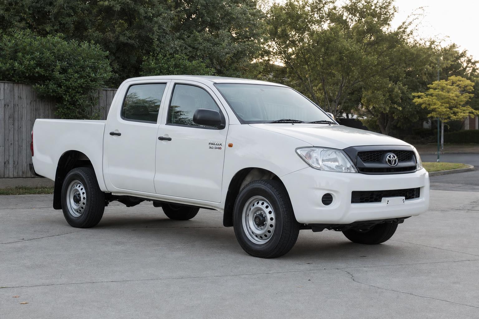 2011 Toyota Hilux D4D before the build