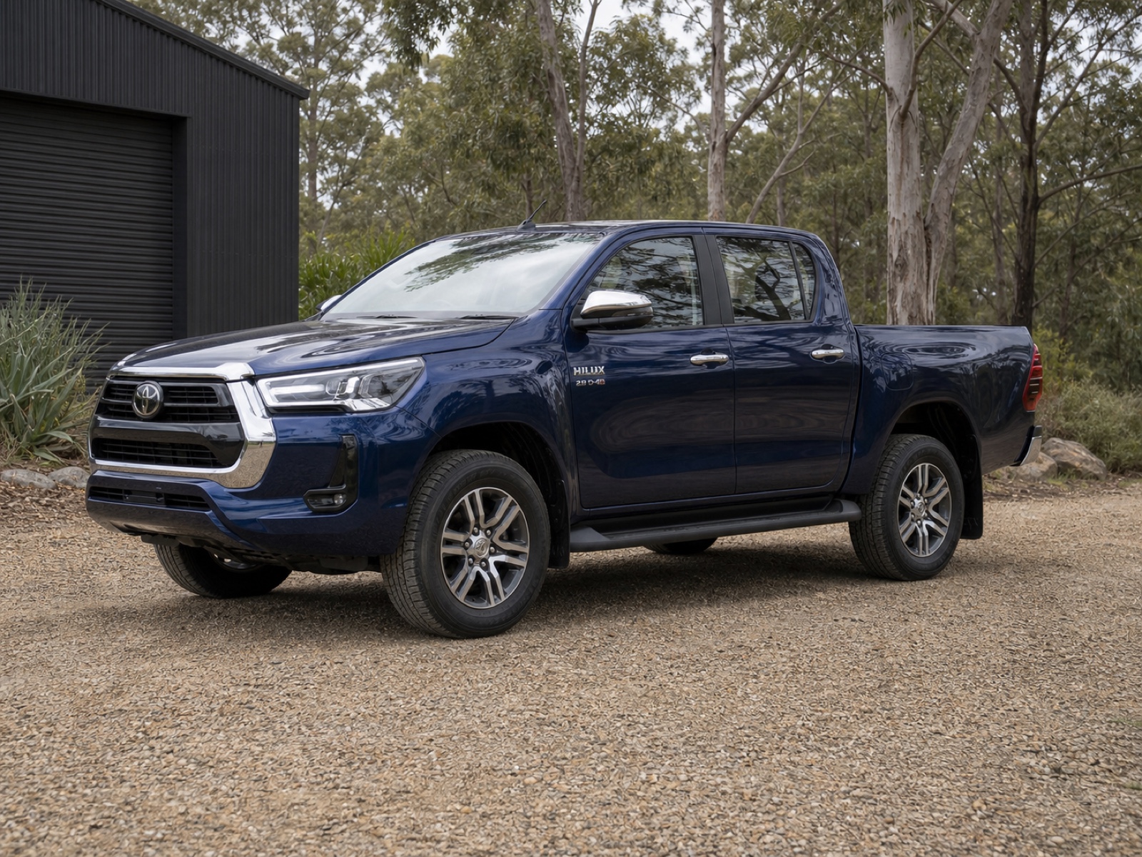 Toyota Hilux N80 SR5 with its factory tub