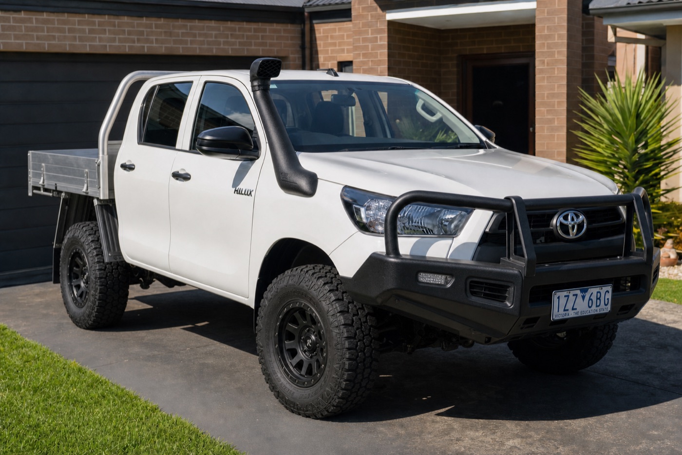 Toyota Hilux Workmate generated build preview