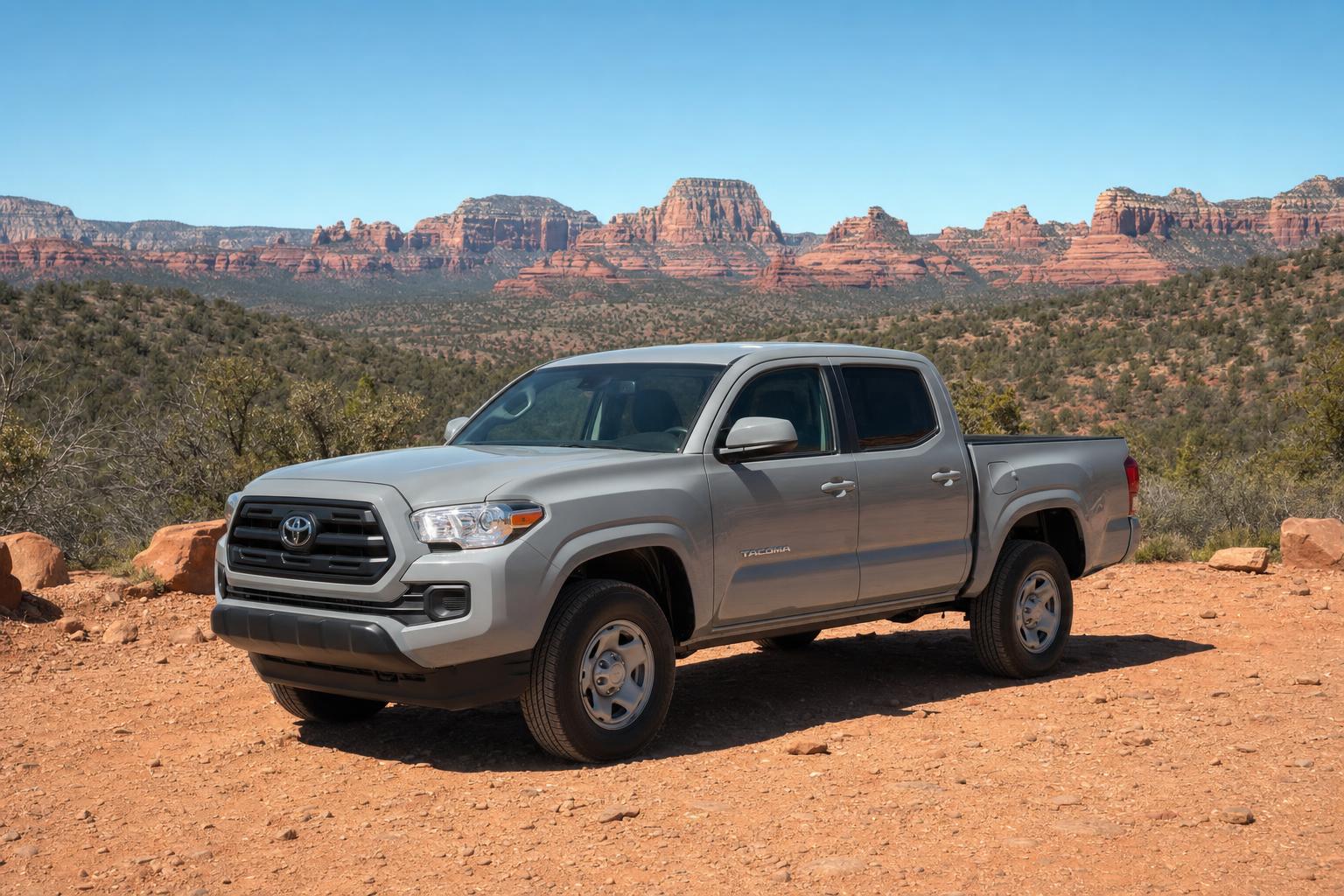 Toyota Tacoma before the build