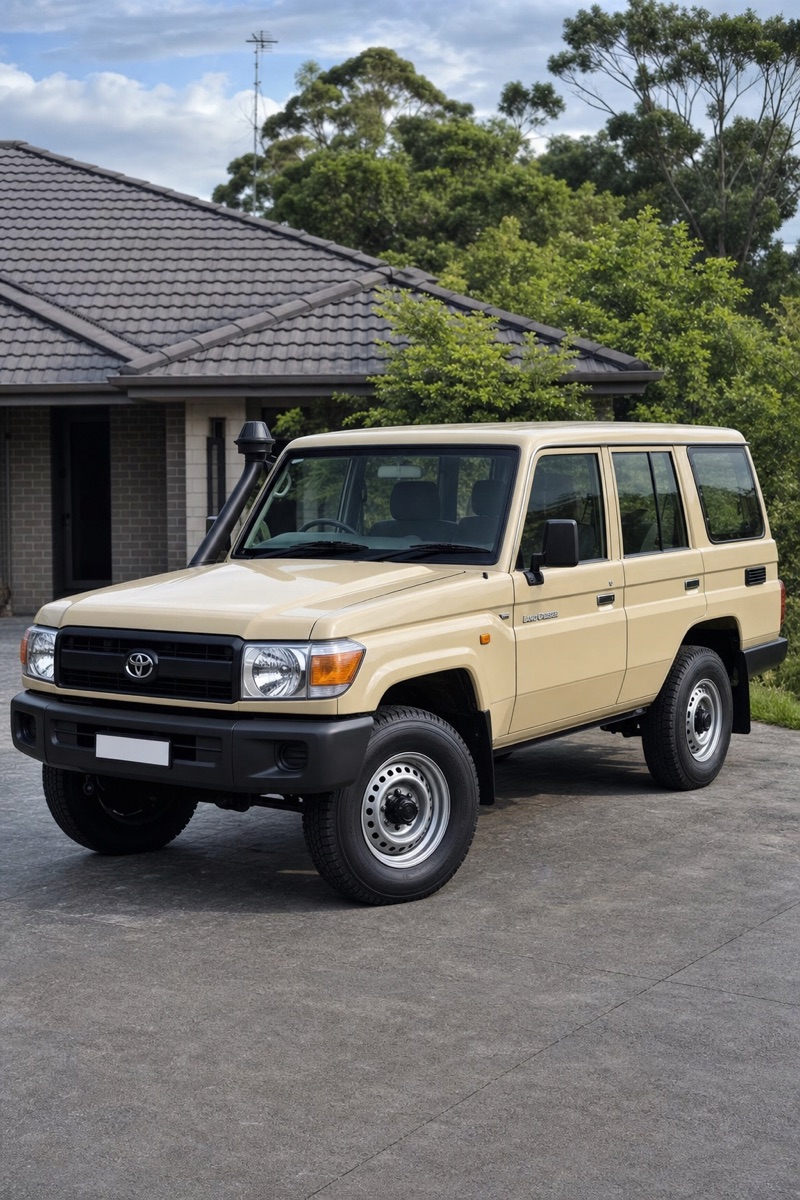 Roof racks and awnings — stock vehicle