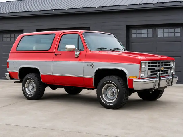 Chevrolet 1987 K5 Blazer Silverado, library starting image
