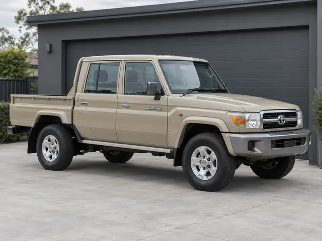Toyota 2022 LandCruiser 79 GXL Dual Cab, library starting image