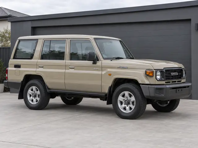 Toyota 2025 LandCruiser 76 GXL, library starting image